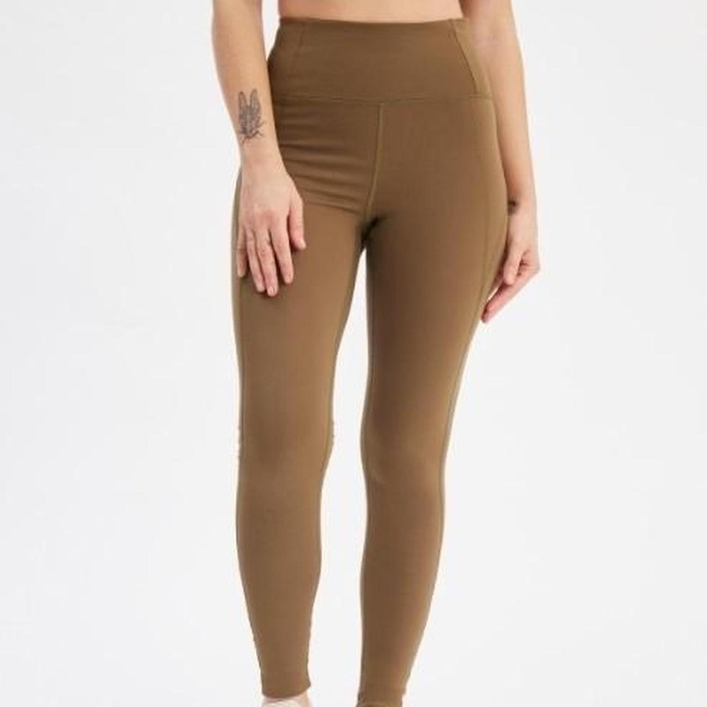 Girlfriend Collective Spruce Compressive High Rise Legging 23 3/4 inseam